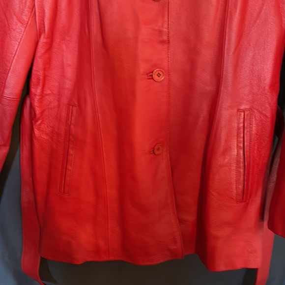 NWOT MICHAEL MICHELLE(Sold by Wilson Leather) LADIES LEATHER JACKET - Picture 3 of 10